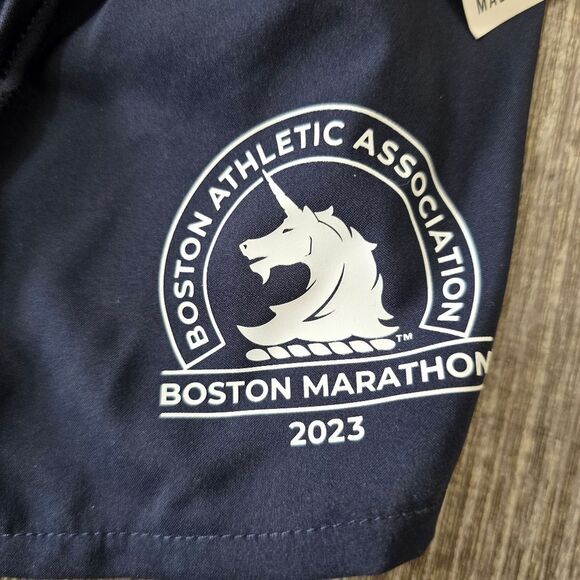 Adidas Boston Marathon 2023 Women's Running Shorts Size Small S Blue Adizero New - Picture 14 of 16